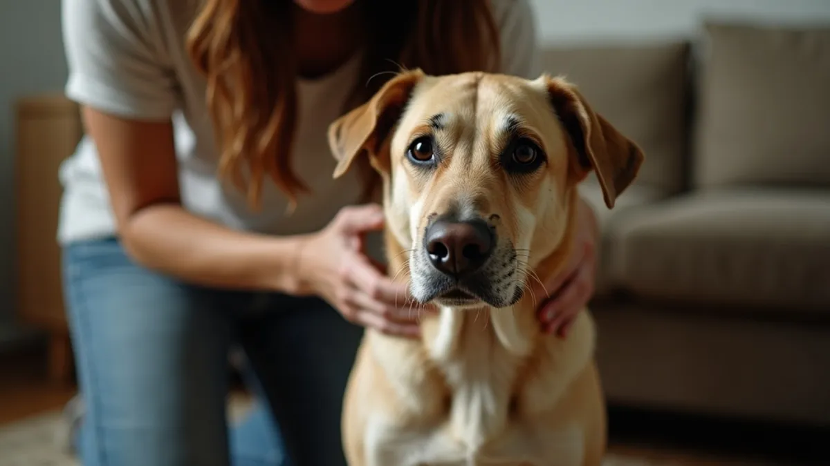 Coleira para cachorro cego