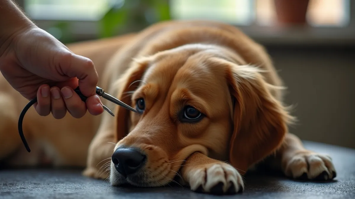Tosa higiênica para cachorro