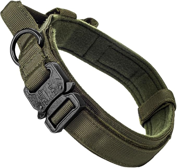 Coleira para Cachorro Grande e Forte MADOG Comander (G, Verde)