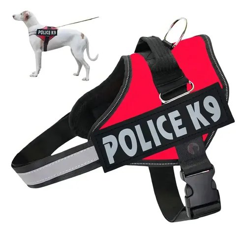 Coleira Peitoral Para Cachorro Porte Grande Colete Refletivo