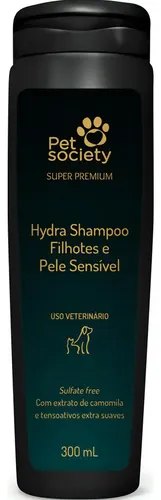 Shampoo Pet Society Hydra Filhote e Pele Sensível 300ml