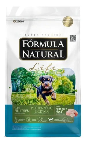 Fórmula Natural Super Premium Life Filhote Porte Médio e Grande 15kg